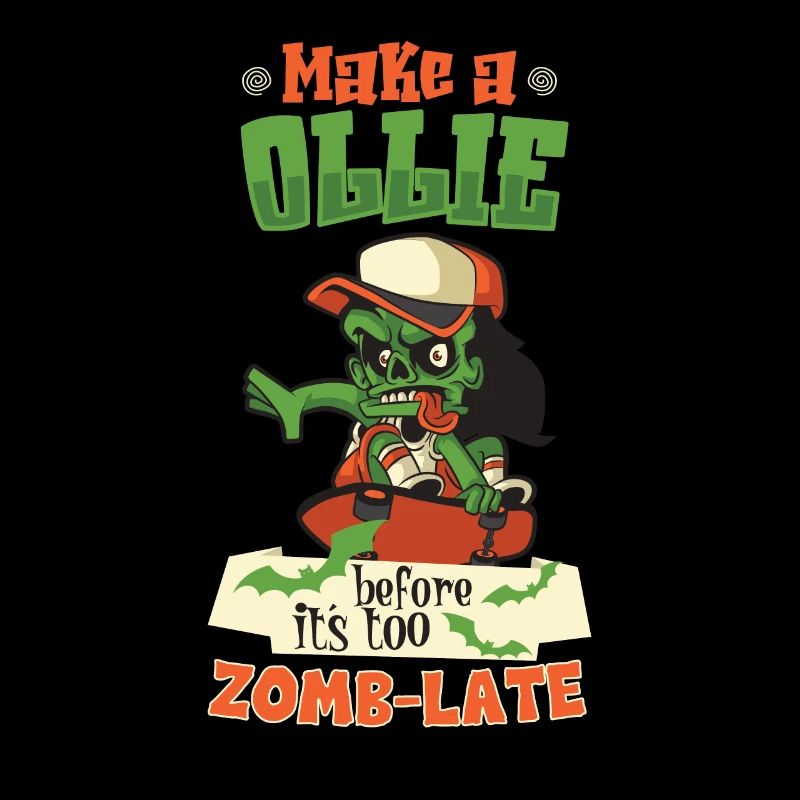 Horror Skateboarder Halloween Skateboard Geschenk