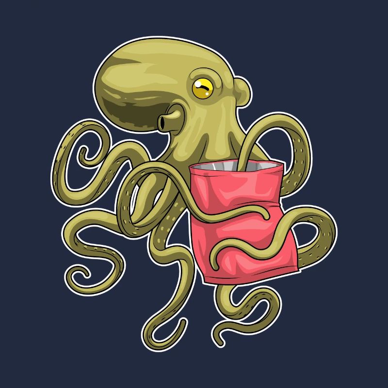 Sac de chips Octopus