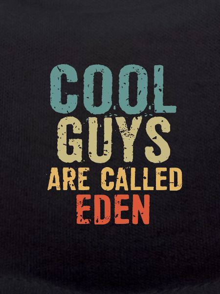 Les mecs cool s’appellent eden