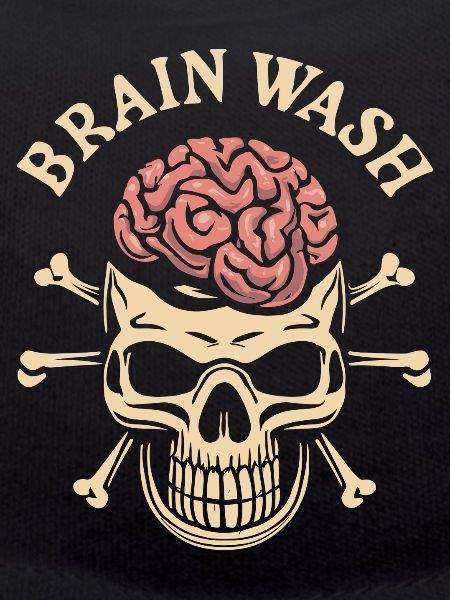 Brain wash skull