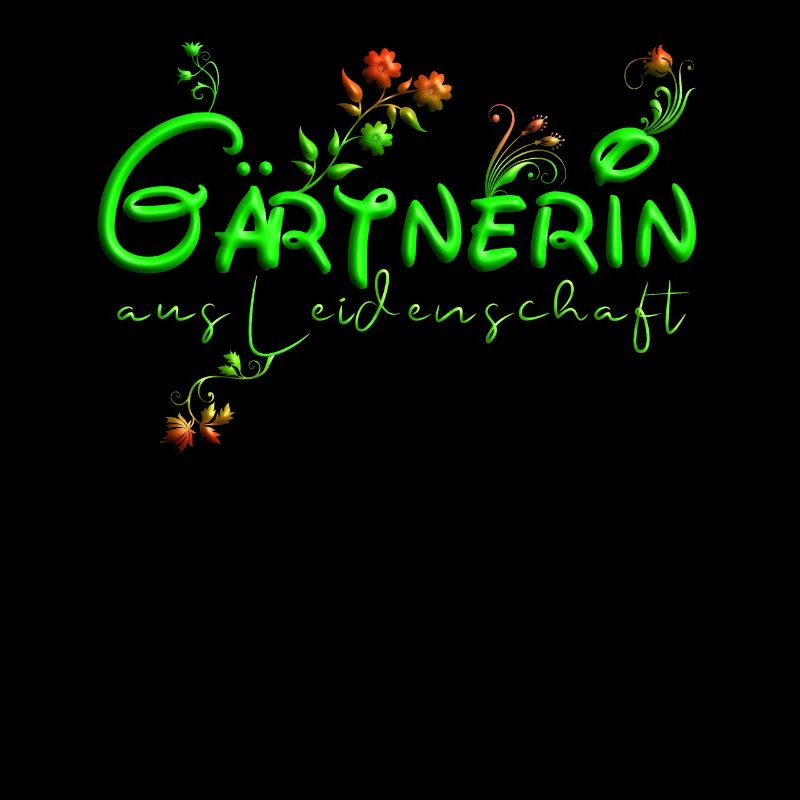 Gärtnerin mit Blumen