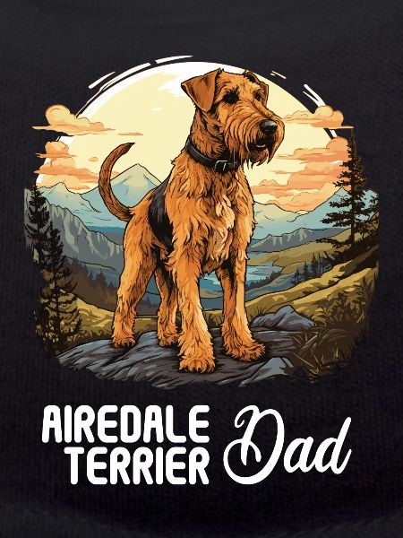 Dog Airedale Terrier