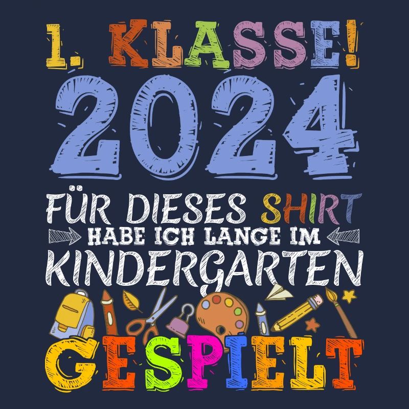 Erstklässler lange im Kindergarten 2024 Geschenk