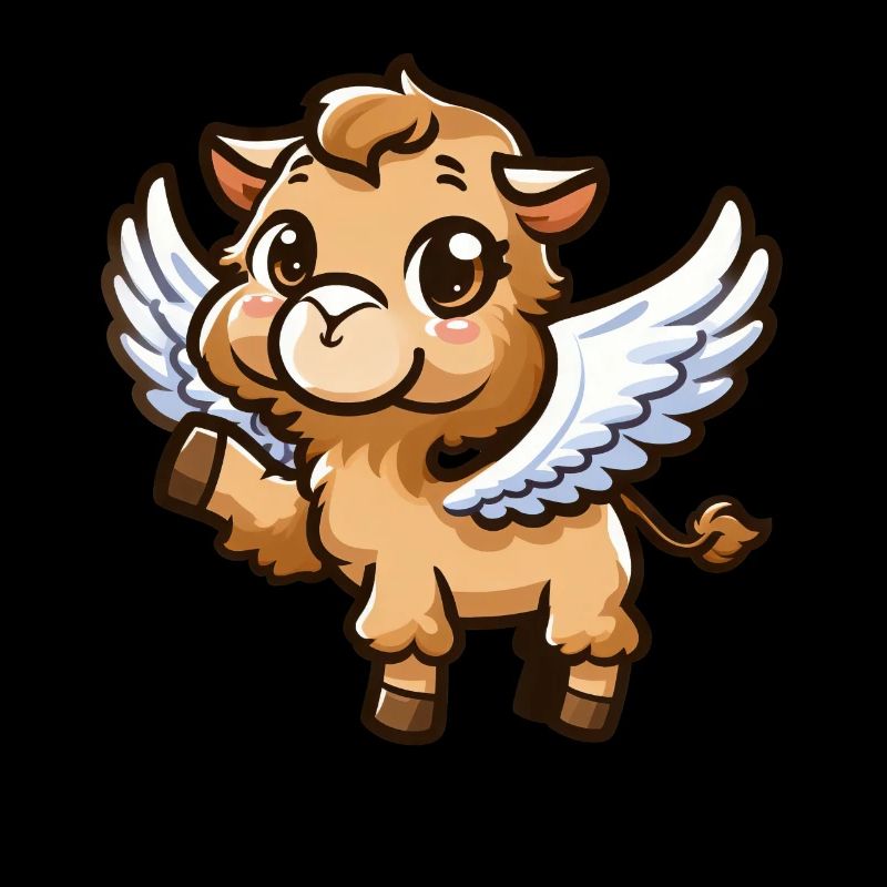 Angel Camel: Celestial Comic Style