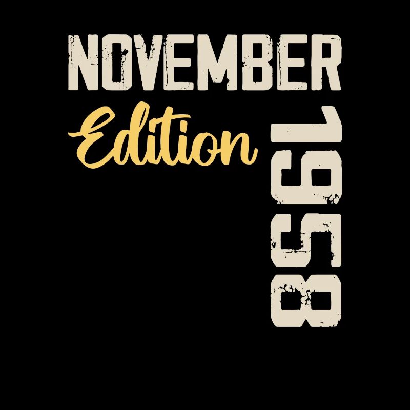 Born in November 1958 - Edition 1958