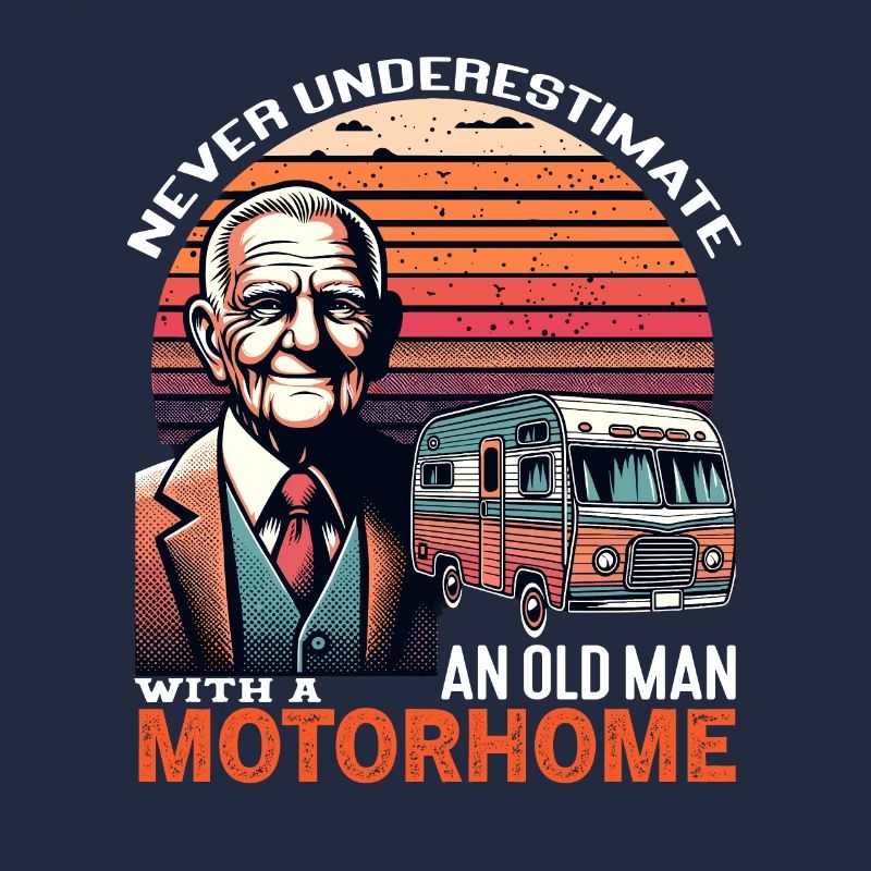 Never underestimate an old man with a motorhome