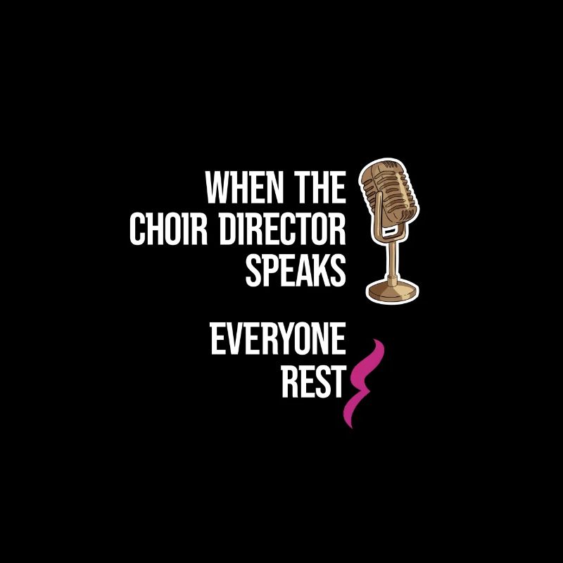 When the choirmaster speaks... All Tenor Soprano