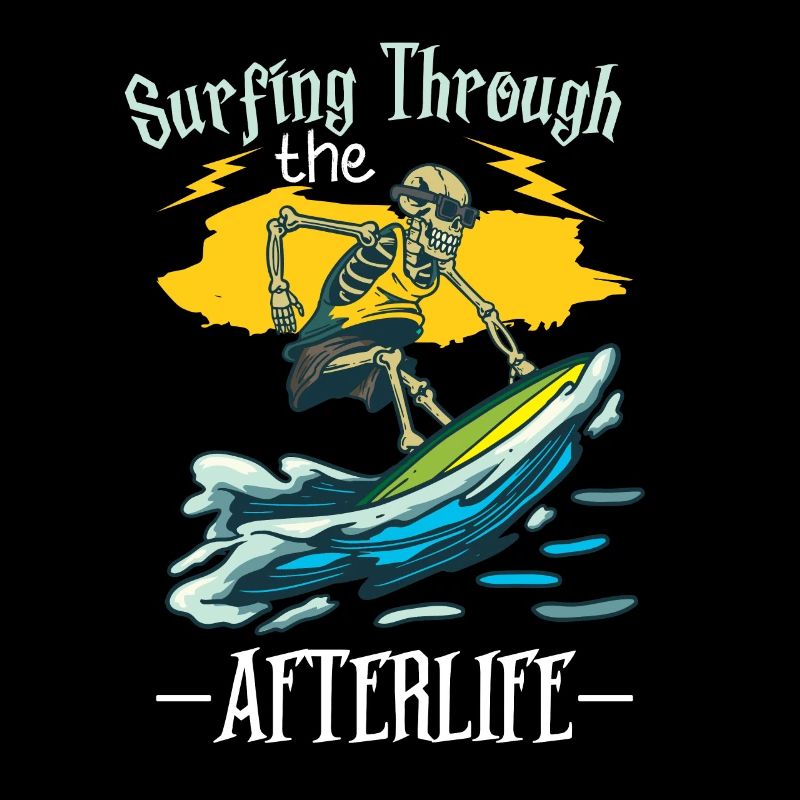 Funny Surfer, The Skeleton Beach Stoke Surf