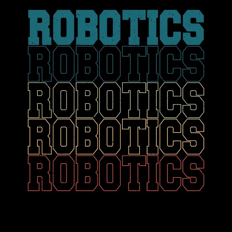 Robotics Cool Retro Build Robot Droid Builder