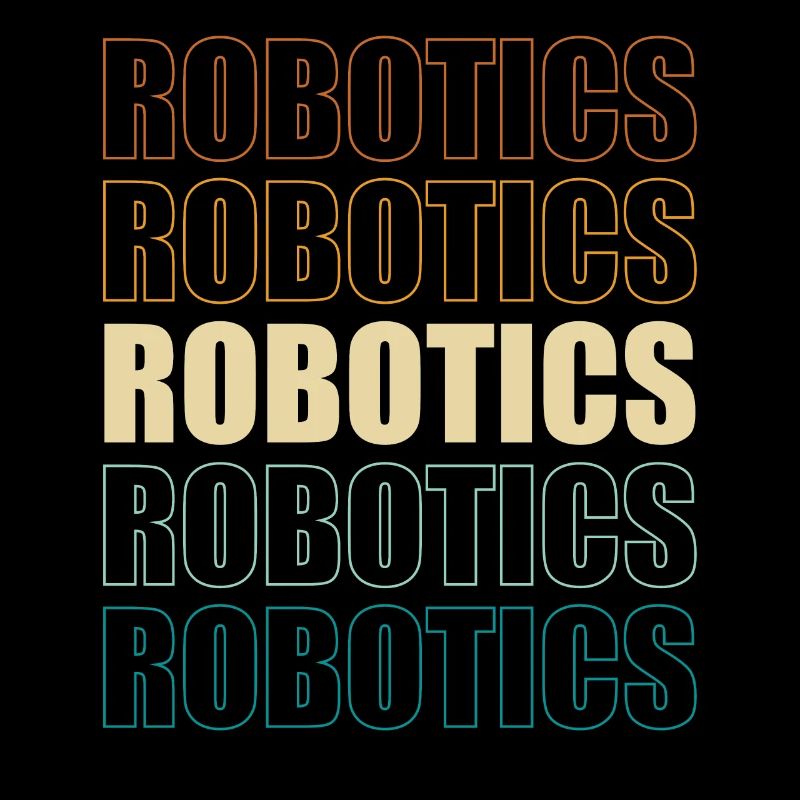 Vintage Droid Builder Retro Build Robot Robotics