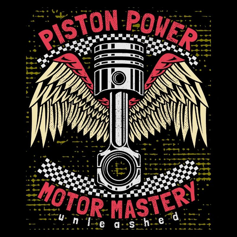 Moto, Motarde Dictant, Piston, Piston Puissance