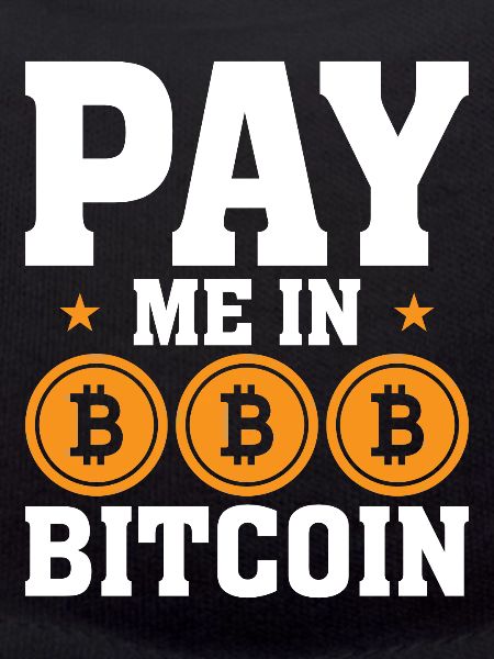 Pay me in Bitcoin