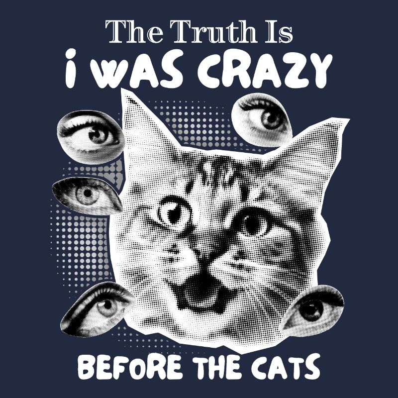 Crazy Cat Collage, Funny Cats Saying