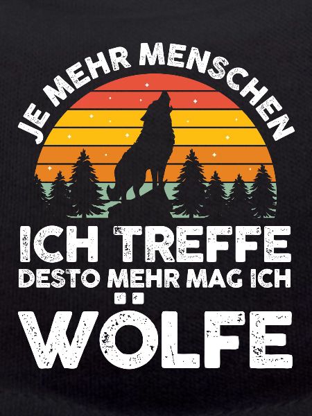 Tier Waldtier Wolf