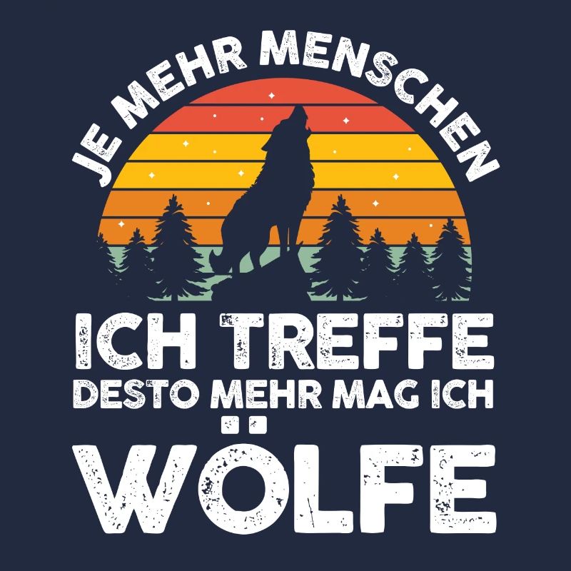 Tier Waldtier Wolf