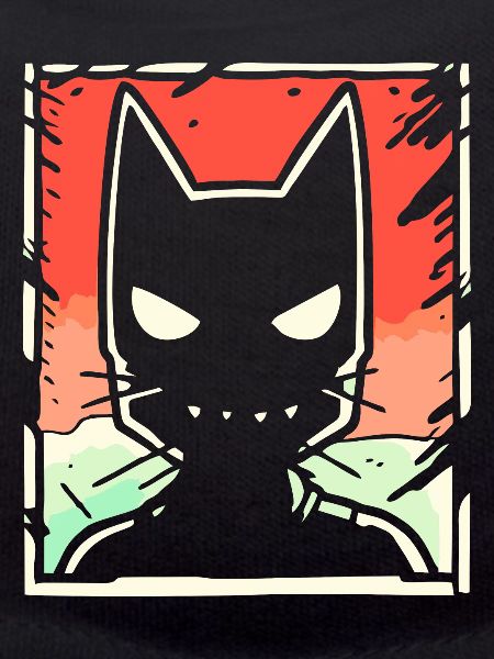 Cartoon Shadow Cat