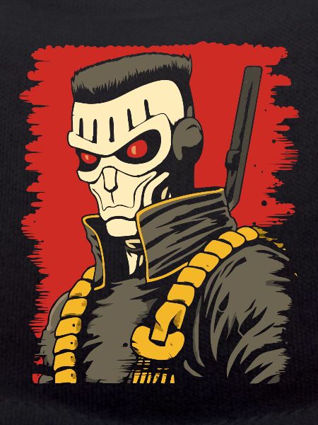 Cartoon Cyborg Robot