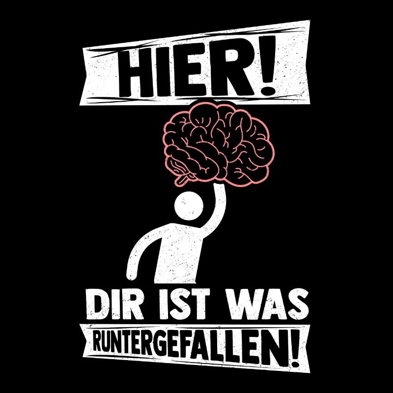 Hier! Dir Ist Was Runtergefallen! Strich Figur Geh