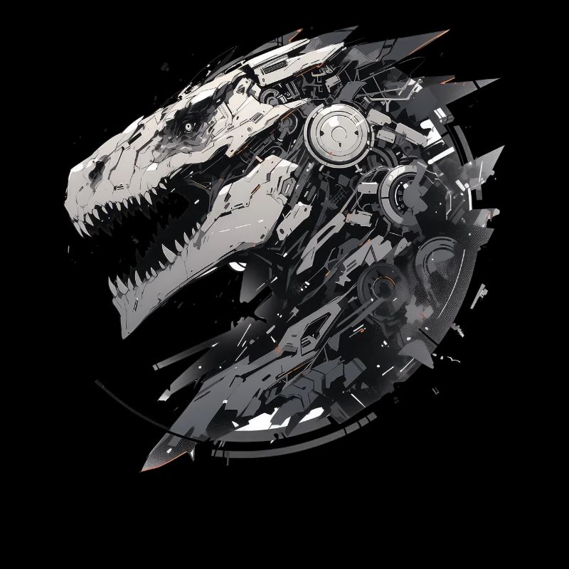 Mecha Animal Tiger Wolf Fox Dino Bear Cyborg