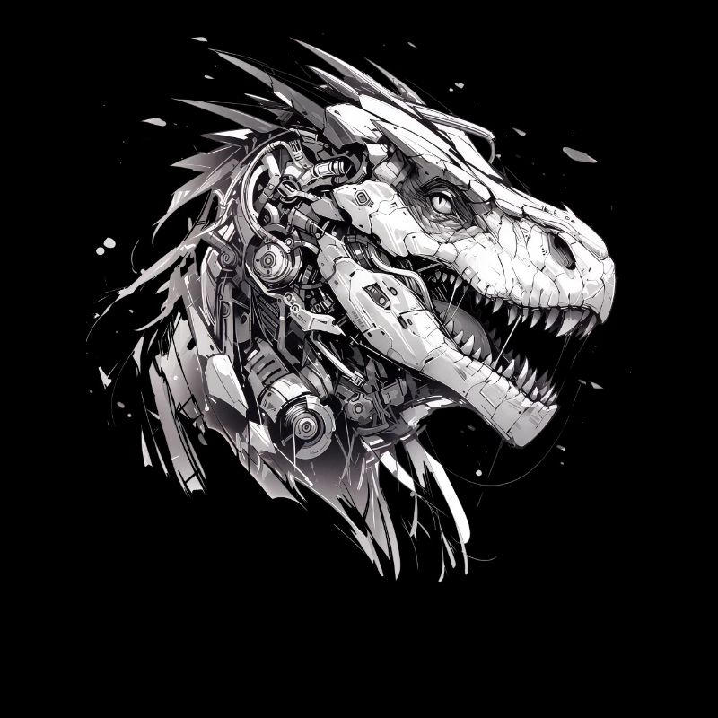Mecha Animal Tiger Wolf Fox Dino Bear Cyborg