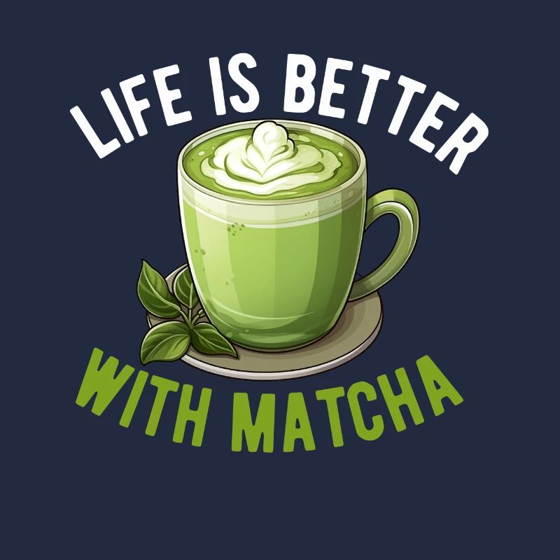 Matcha Tea Latte Lover Pour Thé Vert Matcha Drôle