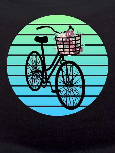 Floral Embellished Bicycle