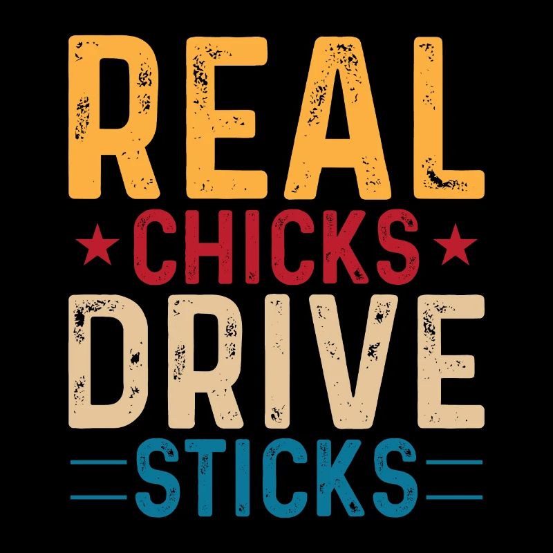 Real Chicks Ride Bâtons