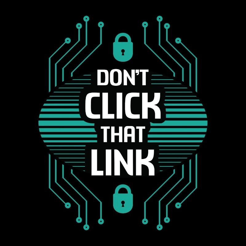 Cybersecurity Don't Click That Link Programming