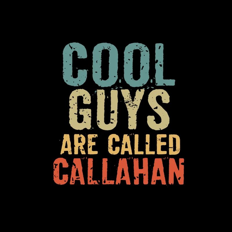 Les mecs cool s’appellent callahan