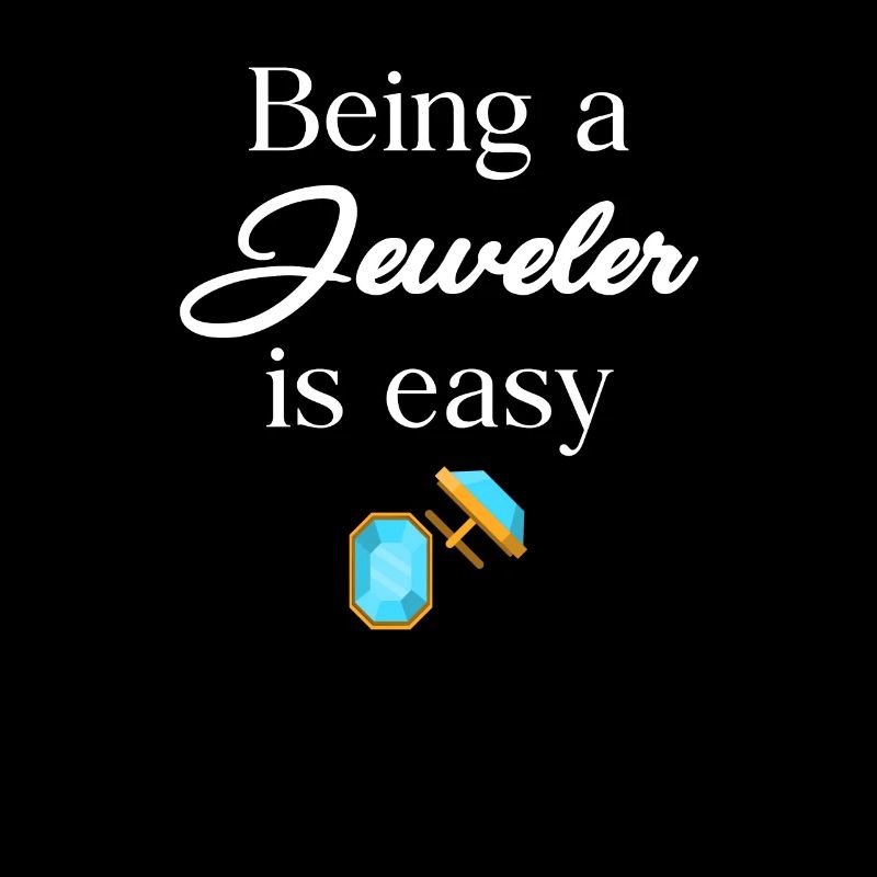 Être bijoutier, c’est facile diamants