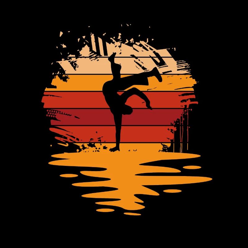 Capoeira Retro Sunset