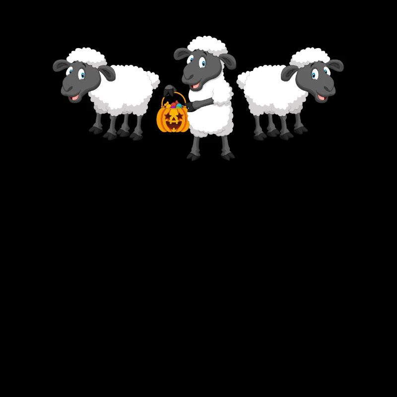 Funny Halloween Sheep Halloween Sheep