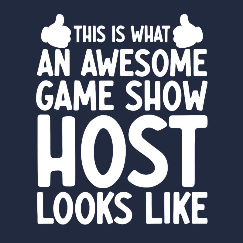 Board Game Lover Trivia Game Night Game Show Host
