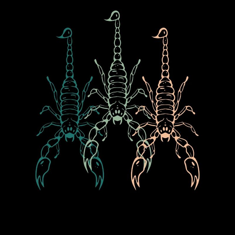 Three Scorpions Trio Exoticism Gift