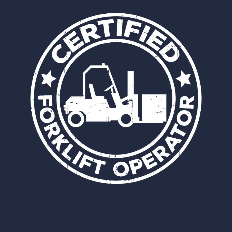 Certified Forklift Operator Forkifter Funny Forkli