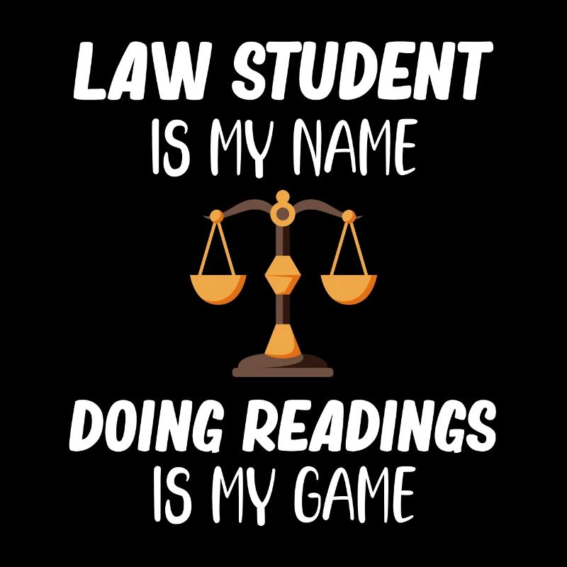 Etudiant en droit, c’est mon nom, faisant des lectures,