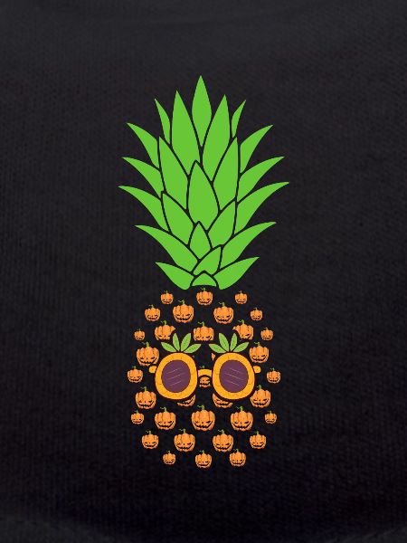 Funny Halloween Pineapple Pumpkin