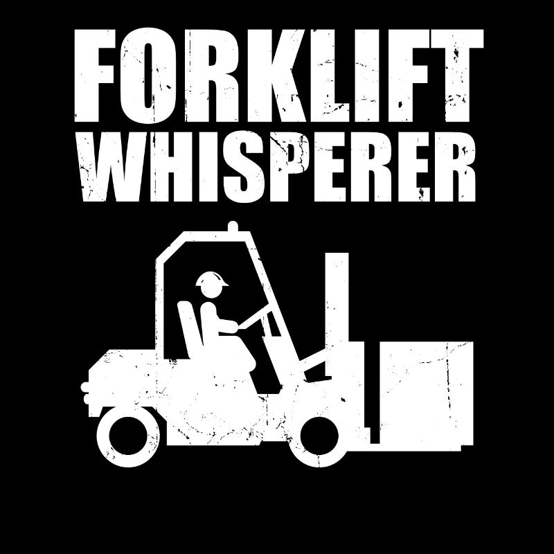 Drôle Chariot élévateur Whisperer Conducteur de chariot élévateur Cool Fork