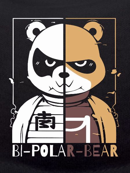 Bipolarer Polar Bär oder Eisbär