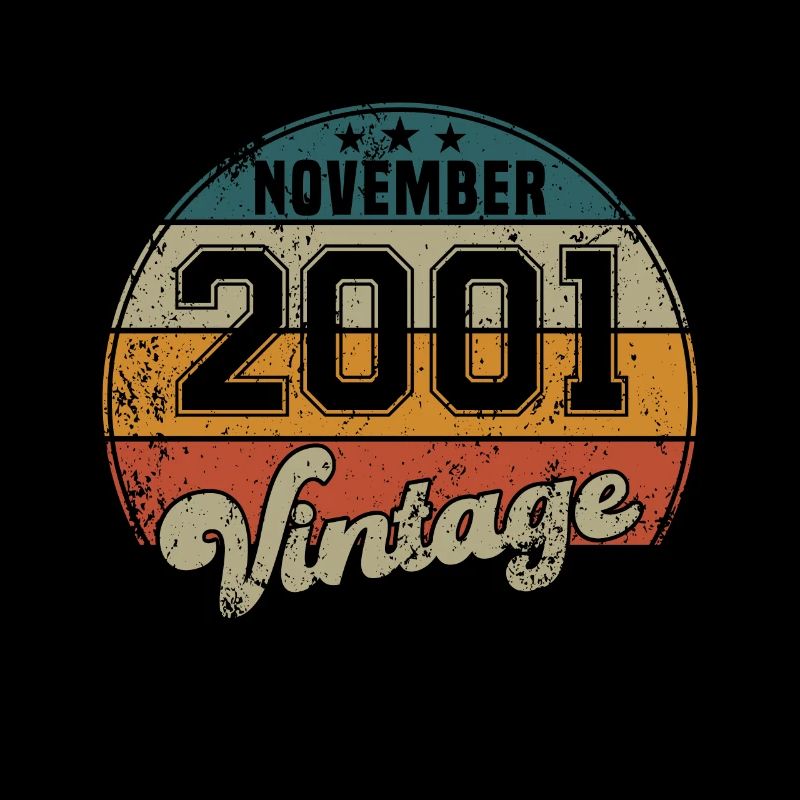 Vintage Geburtstag - November 2001 - Geschenkidee