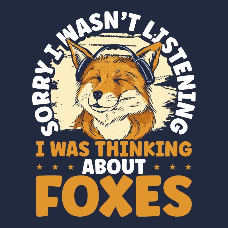 J’ai pensé aux renards