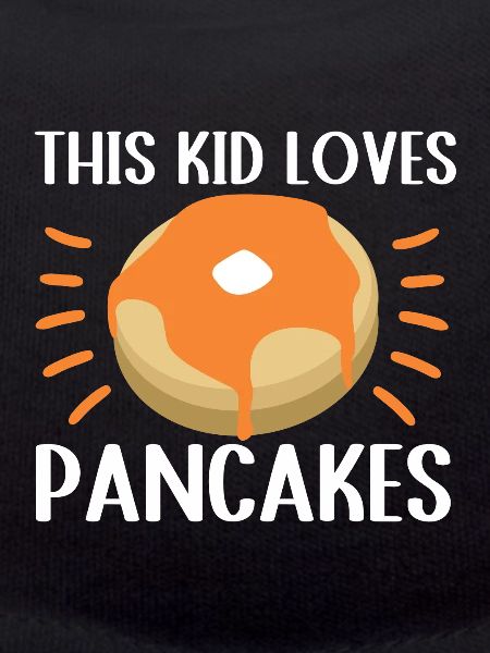 Pancake Saying Breakfast Pancakes