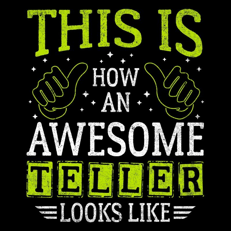 Lustiger Spruch Awesome Teller