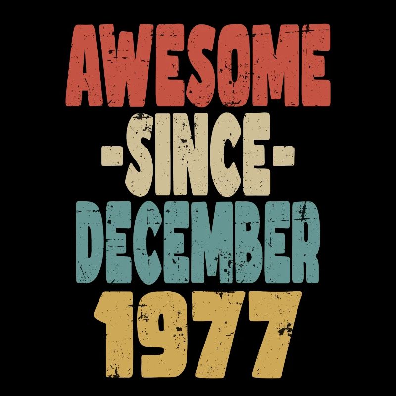 Génial Décembre 1977