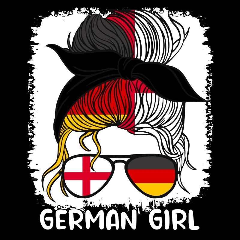 Halb Englisch, halb Deutsch Mädchen Deutschland Mutter's