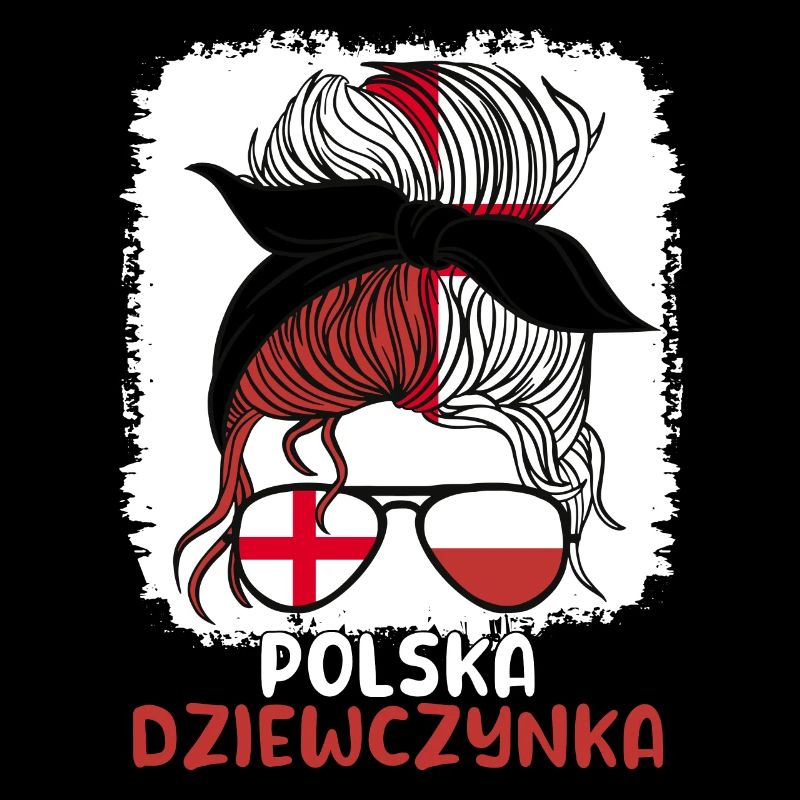 Polen Halb Englisch Halb Polnisch Mädchen Polska