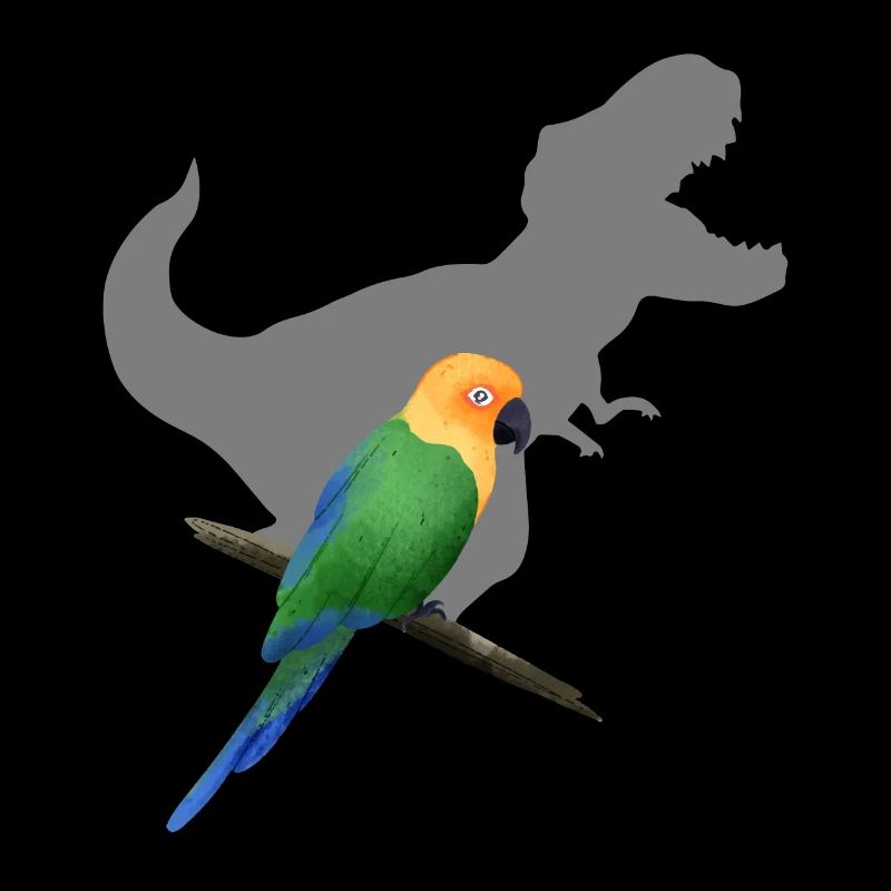T-Rex shadow parrot