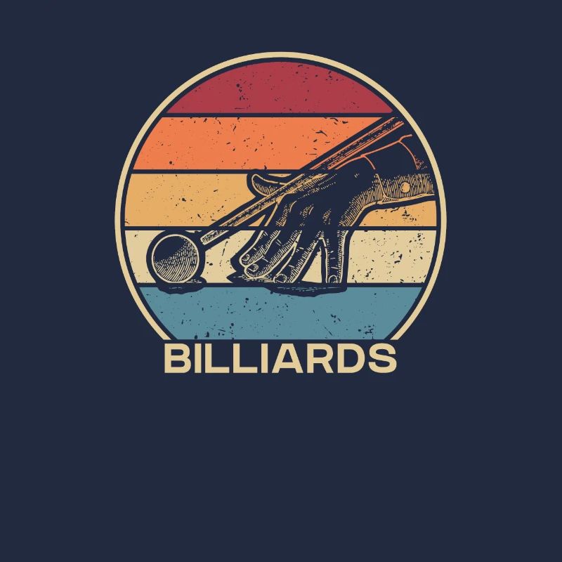 Retro Billiards Snooker Pool Table