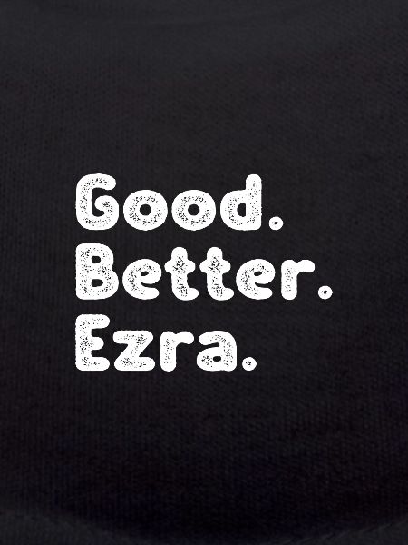 Good better Ezra