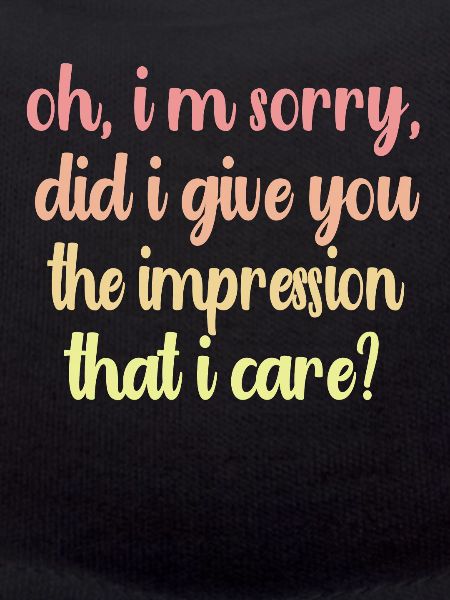 Indifference Sarcasm Different Attitude